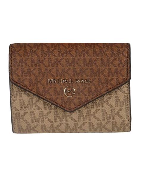 michael michael kors the small trifold flap wallet|Michael Kors jetsetter wallet.